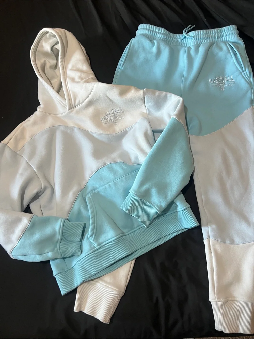 Baseball Lifestyle 101 Wave Hoodie & Jogger Sweats Set